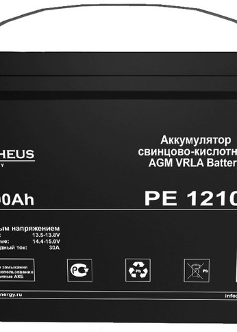 Батарея для ИБП Prometheus Energy PE 12100 12В 100Ач