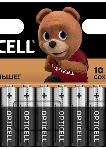 Батарея Opticell Basic LR6 AA (12шт) блистер