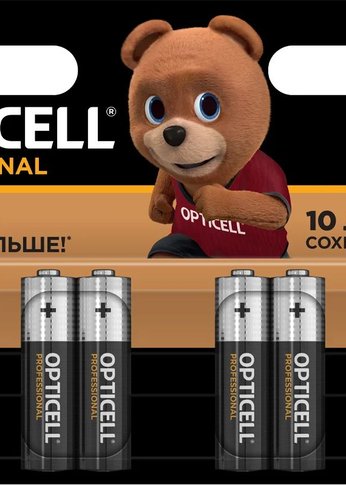 Батарея Opticell Professional AA AA (8шт) блистер