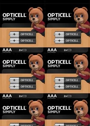 Батарея Opticell Simply AAA отрывной блистер AAA (2шт) блистер