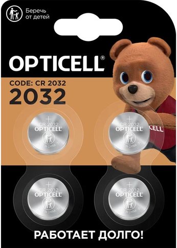 Батарея Opticell Specialty 2032 AAA (4шт) блистер