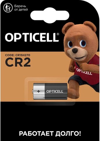 Батарея Opticell Specialty CR2 AAA (1шт) блистер