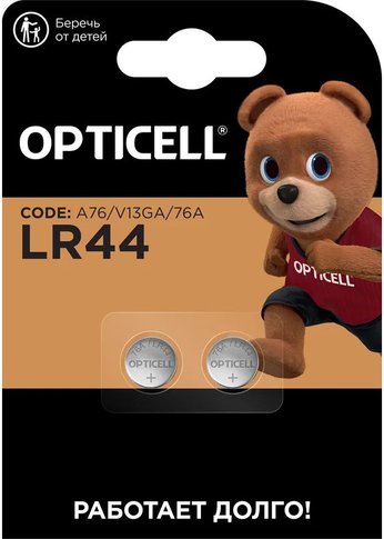 Батарея Opticell Specialty LR44 AAA (2шт) блистер