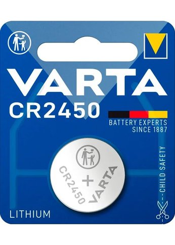 Батарея Varta Electronics BL1 CR2450 (1шт) блистер