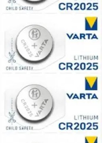 Батарея Varta Energy CR2025 BL5 Lithium 3V CR2025 (5шт) блистер