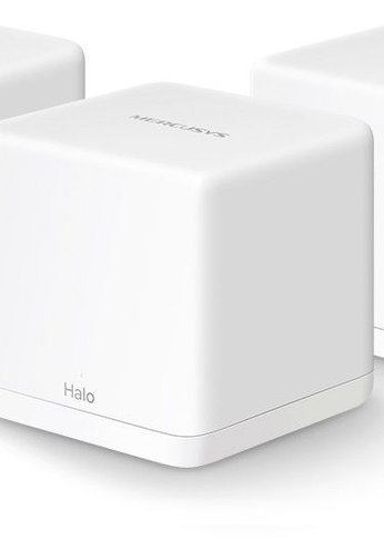 Бесшовный Mesh роутер Mercusys Halo H30G(3-pack) AC1300 10/100/1000BASE-TX белый (упак.:3шт)