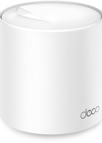 Бесшовный Mesh роутер TP-Link Deco X50(1-Pack) AX3000 10/100/1000BASE-TX белый (упак.:1шт)