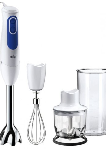 Блендер погружной Braun MQ3025 Spaghetti 700Вт белый
