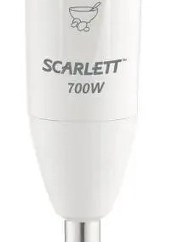 Блендер погружной Scarlett SC-HB42S09 700Вт белый