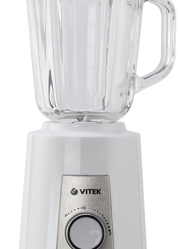 Блендер стационарный Vitek VT-8516 (MC) 900Вт белый/серебристый