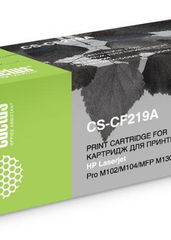 Блок фотобарабана Cactus CS-CF219A CF219A черный ч/б:12000стр. для M104a Pro/M104w Pro/M132a Pro/M132fn Pro HP