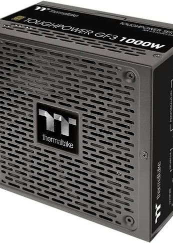 Блок питания 1000W ATX Thermaltake Toughpower GF3 Gen.5 80+ gold (24+4+4pin) APFC 140mm fan color LED 12xSATA Cab Manag RTL