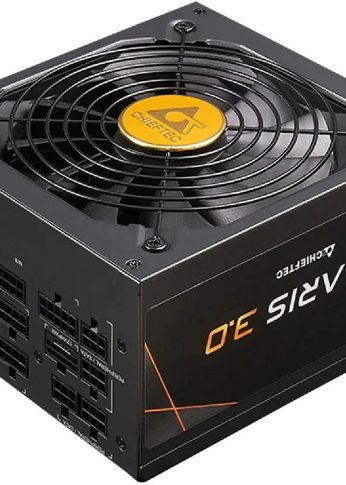 Блок питания 1050W ATX Chieftec Polaris PPS-1050FC-A3 80+ gold (20+4pin) APFC 135mm fan 12xSATA Cab Manag RTL