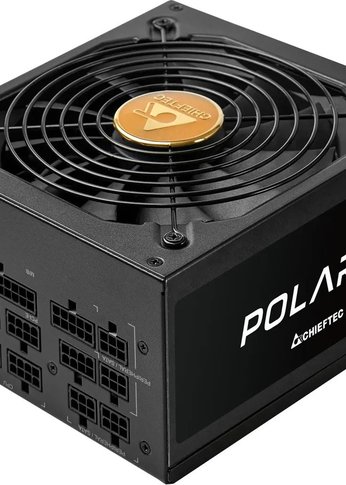 Блок питания 1250W ATX Chieftec Polaris PPS-1250FC, 140мм, черный, retail