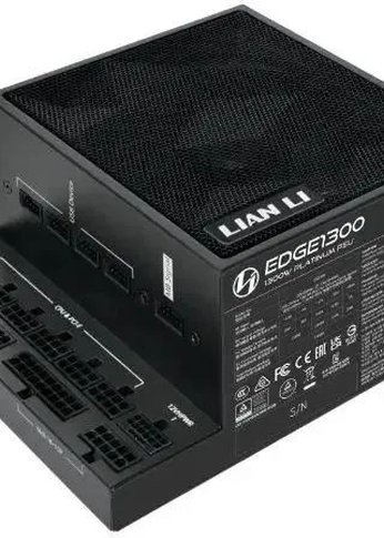 Блок питания 1300W ATX Lian-Li EDGE1300 Gen.5 80+ platinum (20+4pin) APFC 120mm fan 16xSATA Cab Manag RTL