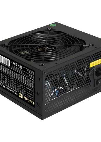 Блок питания 350W ATX Exegate ATX-XP350 OEM, black, 12cm fan, 24+4pin, 3*SATA, 1*FDD, 2*IDE [251758] (EX221985RUS)