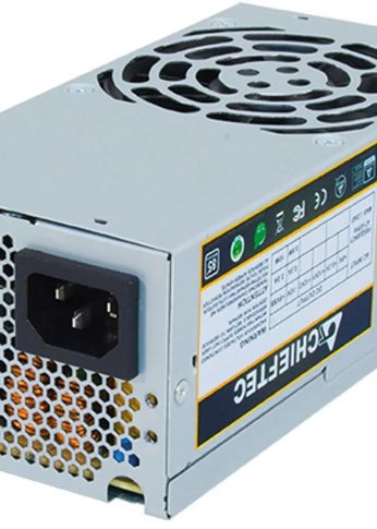 Блок питания 350W TFX Chiefitec OEM GPF-350P [Smart] TFX v2.3, A.PFC, КПД>85%, 2x SATA, 2x MOLEX, Fan 8 cm