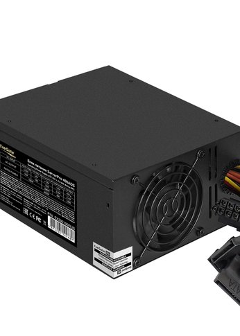 Блок питания 400W ATX ExeGate ServerPRO-400ADS 8cm fan 24pin (4+4pin) PCI-E 6xSATA 1xIDE (SERV) (EX292190RUS)