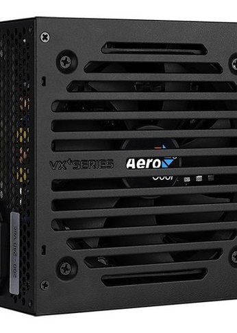 Блок питания 500W ATX Aerocool VX PLUS 500W (24+4+4pin) 120mm fan 3xSATA RTL