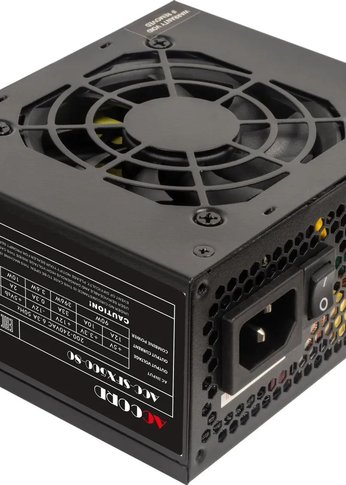 Блок питания 500W SFX Accord ACC-SFX500-80 (20+4pin) APFC 80mm fan 3xSATA RTL