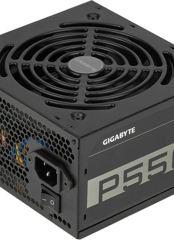 Блок питания 550W ATX Gigabyte GP-P550B 80+ bronze (24+4+4pin) APFC 120mm fan 6xSATA RTL