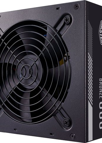 Блок питания 600W ATX Cooler Master MWE Bronze V2 80+ bronze (24+4+4pin) APFC 120mm fan 6xSATA RTL