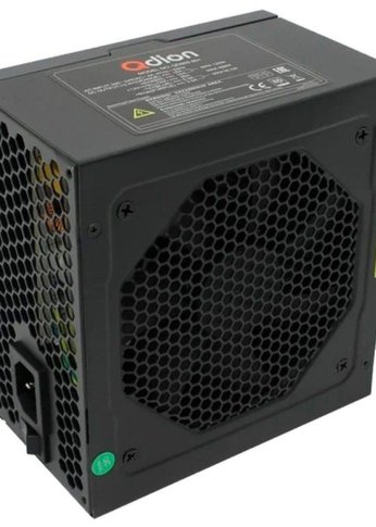 Блок питания 600W ATX Qdion Q-DION QD600-PNR 80+ 80+ (24+4+4pin) APFC 120mm fan 5xSATA