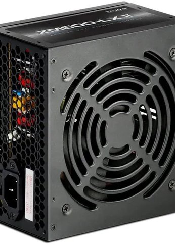 Блок питания 600W ATX Zalman ZM600-LXII (24+4+4pin) APFC 120mm fan 6xSATA RTL