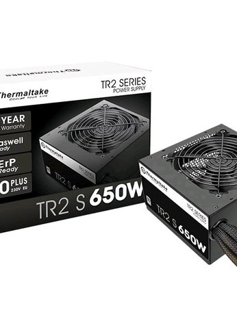 Блок питания 650W ATX Thermaltake TR2 S 80+ (24+4+4pin) APFC 120mm fan 5xSATA RTL