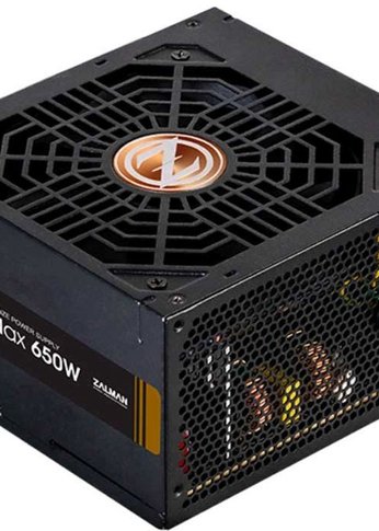 Блок питания 650W ATX Zalman ZM650-GVII 80+ bronze (20+4pin) APFC 120mm fan 5xSATA RTL