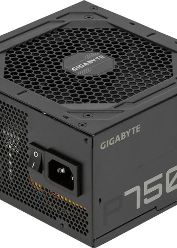 Блок питания 750W ATX Gigabyte GP-P750GM 80+ gold (20+4pin) APFC 120mm fan 8xSATA Cab Manag RTL