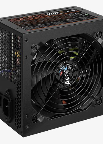 Блок питания 800W ATX Aerocool KCAS PLUS 800 80+ bronze (24+4+4pin) APFC 120mm fan 7xSATA RTL