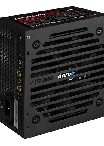 Блок питания 800W ATX Aerocool VX-800 PLUS  (24+4+4pin) 120mm fan 3xSATA RTL