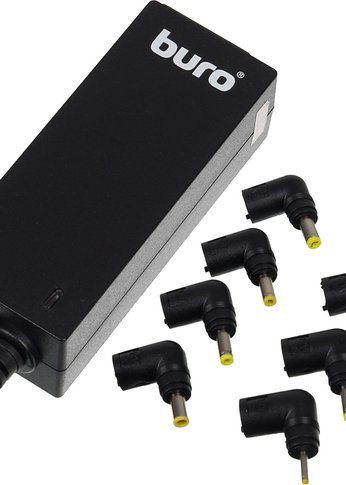 Блок питания Buro BUM-0036S40 автоматический 40W 9.5V-20V 8-connectors от бытовой электросети LED индикатор