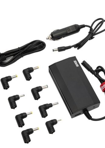 Блок питания STM Dual DLU90 NB Adapter 90W, EU AC power cord& Car Cigaratte Plug, USB(2.1A) универсальный