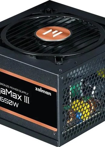 Блок питания Zalman ATX 650W ZM650-GV3 Gen.5 80+ bronze (20+4pin) APFC 120mm fan 5xSATA RTL