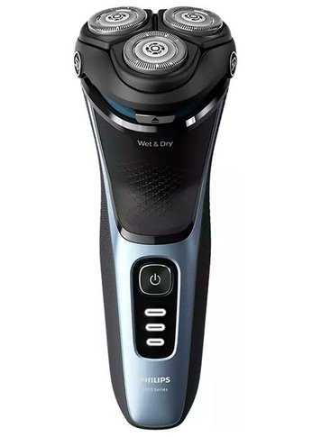 Бритва Philips S3243/12 голубой/серый