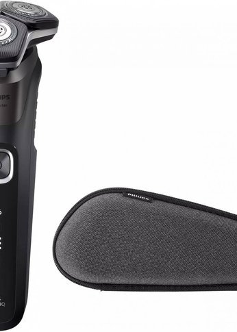 Бритва роторная Philips S5887/30 реж.эл.:3 питан.:аккум. серый/серебристый