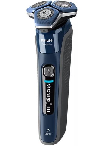 Бритва роторная Philips S7885/50 черный/синий