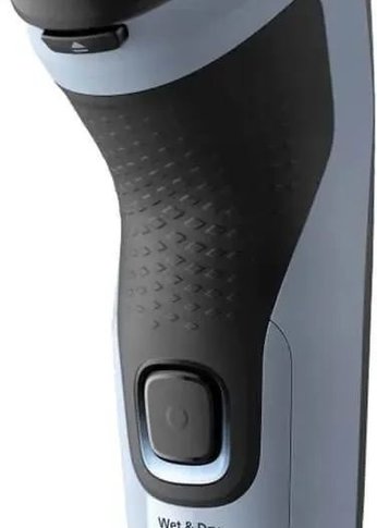 Бритва роторная Philips X3003/00 реж.эл.:3 питан.:аккум. голубой/черный