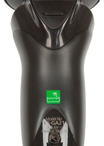 Бритва сетчатая Panasonic ES-GA21 реж.эл.:3 питан.:аккум. черный/серый