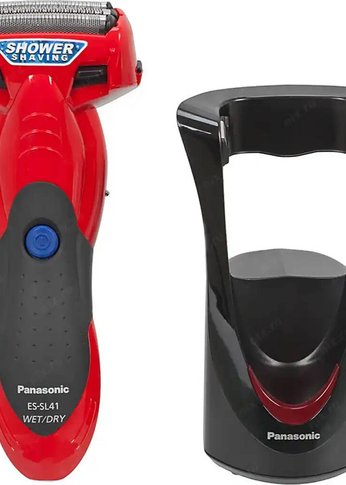Бритва сетчатая Panasonic ES-SL41R520 реж.эл.:3 питан.:аккум. красный/черный