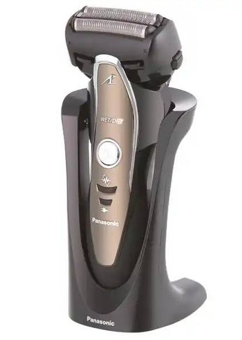 Бритва сетчатая Panasonic ES-ST25KS820 реж.эл.:3 питан.:аккум. коричневый/черный
