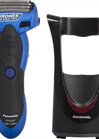 Бритва сеточная Panasonic ES-SL41-A520 реж.эл.:3 питан.:аккум. синий/черный