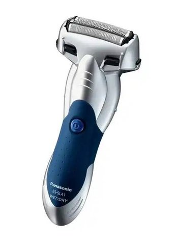 Бритва сеточная Panasonic ES-SL41-S520 реж.эл.:3 питан.:аккум. серебристый/синий