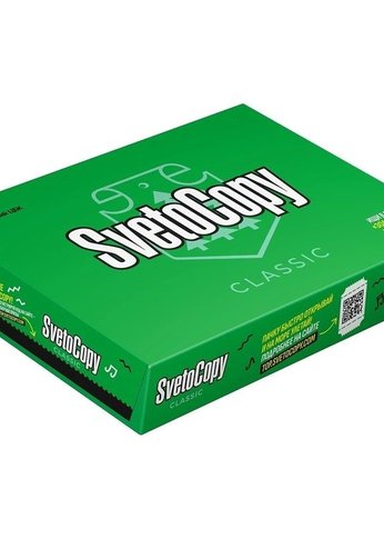 Бумага Svetocopy Classic A4 марка C 80г/м2 500л белый