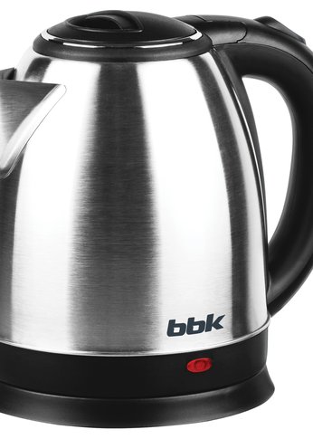 Чайник электрический BBK EK1503S 1.5л 1500Вт черный/нержавеющая сталь (металл)