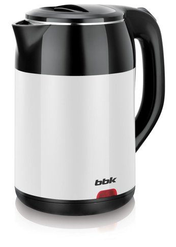 Чайник электрический BBK EK1709P 1.7л 2000Вт черный/белый