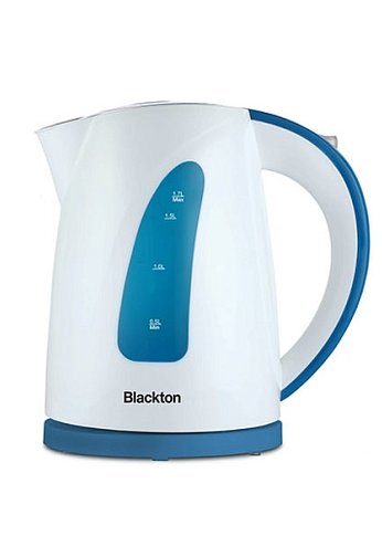 Чайник электрический Blackton Bt KT1706P 1.7л 2200Вт белый/синий