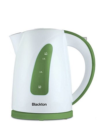 Чайник электрический Blackton Bt KT1706P 1.7л 2200Вт белый/зеленый